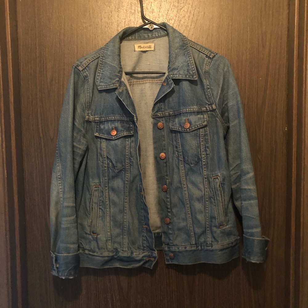 Madewel denim jacket in Pinter wash